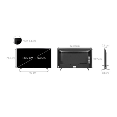 Cho Thuê Tivi 55 Inch