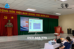 Sự kiện: Cho thuê máy chiếu phục vụ Khoá tập huấn sơ cấp cứu của Phòng Khám Y Học Cổ Truyền Vũ Gia
