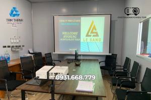 Cho thuê máy chiếu phục vụ cuộc họp tại công ty TNHH Lê Sang