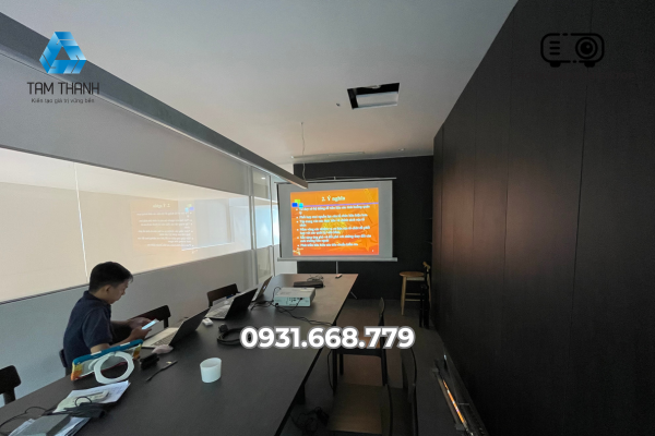 SỰ KIỆN: CHO THUÊ MÁY CHIẾU PHỤC VỤ CUỘC HỌP TẠI CÔNG TY SẢN XUẤT VÀ THI CÔNG ĐÁ STONEX